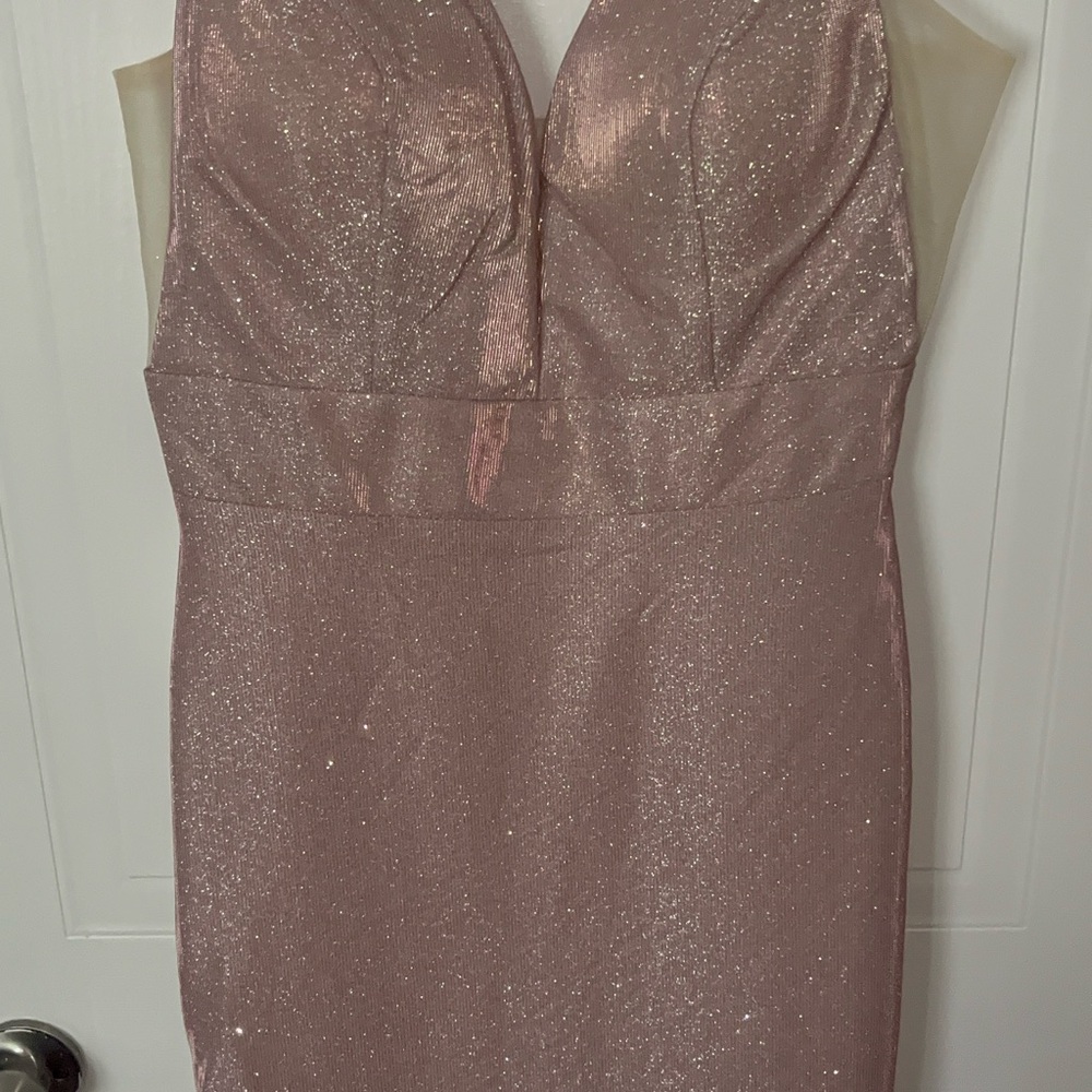 Sugar Pink Sweetheart Bodycon Dress
